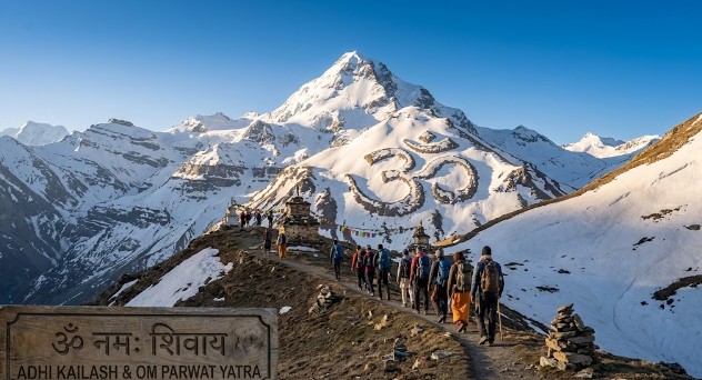 Adhi Kailash and Om Parwat Darshan