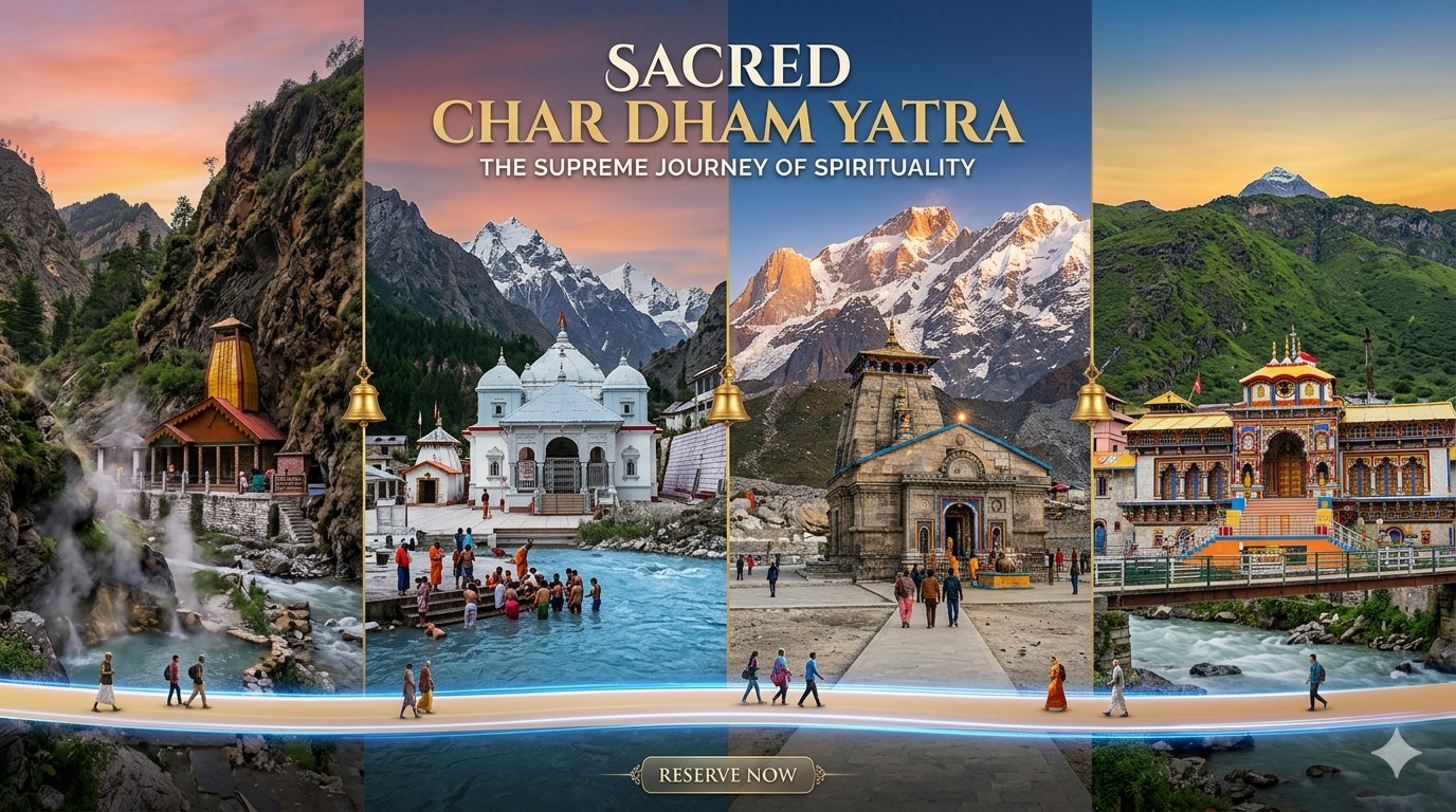 Char Dham Yatra & Adhi Kailash